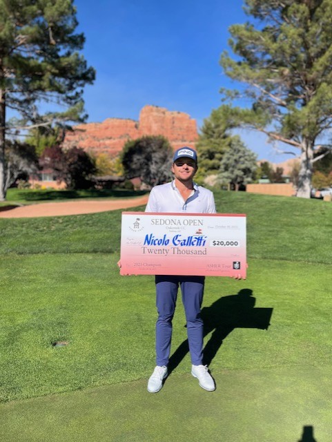 Nicolo Galletti 2025 Winner Sedona Open